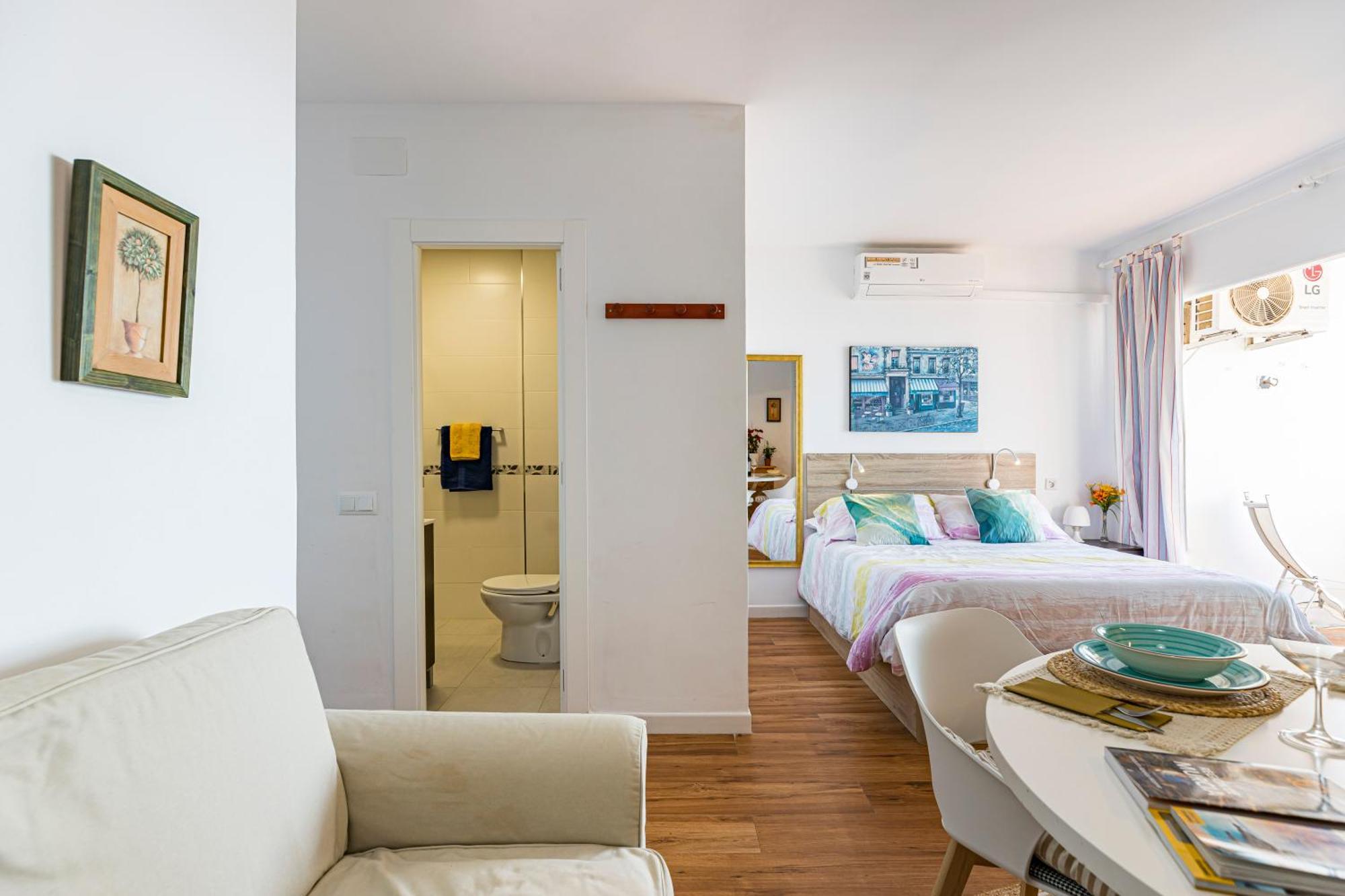 The Manga Beach Sea View Studio Crystal Clear Water & Sandy Beach, Fibre Wifi & Airco La Manga del Mar Menor Exterior photo