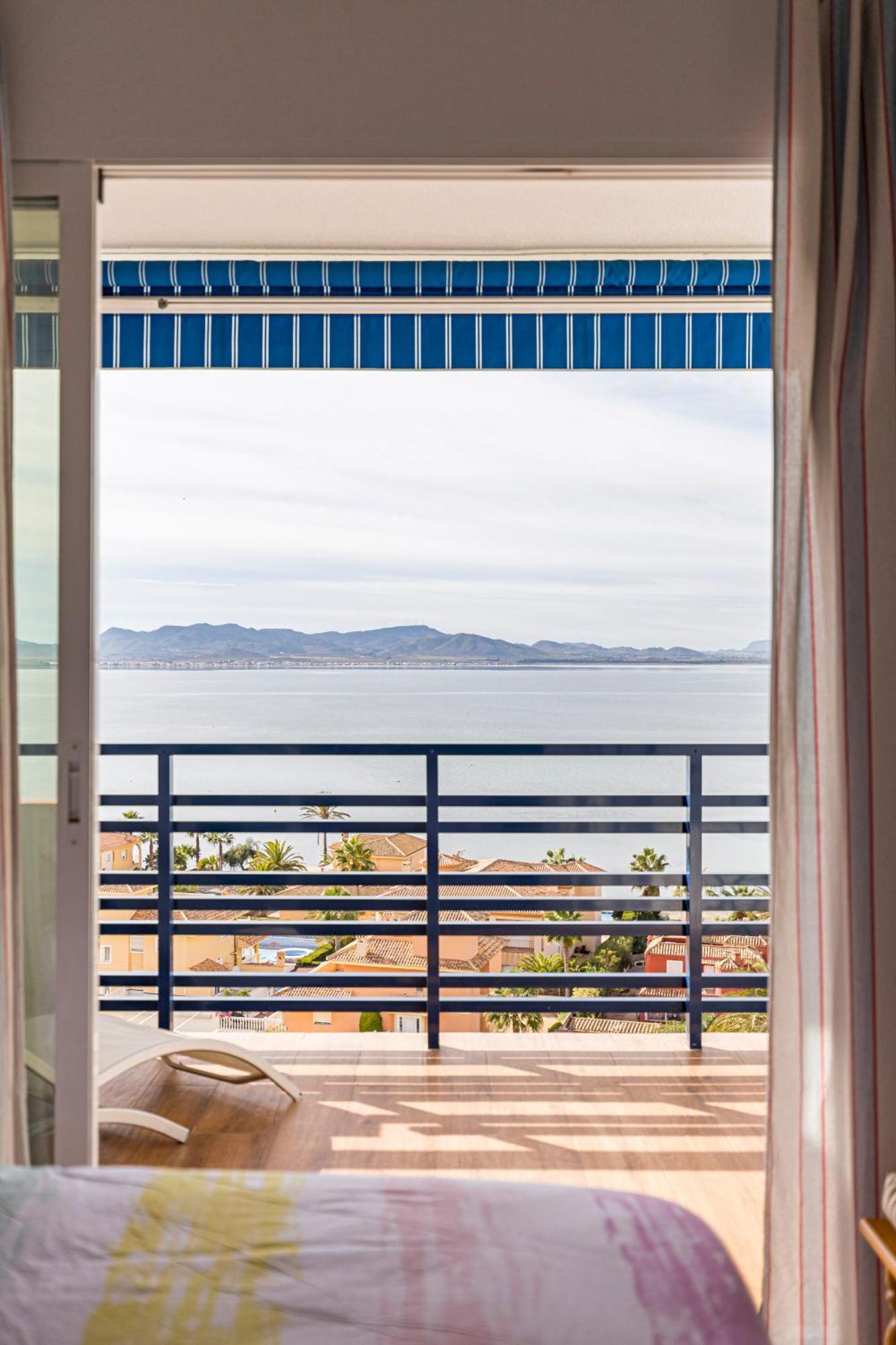 The Manga Beach Sea View Studio Crystal Clear Water & Sandy Beach, Fibre Wifi & Airco La Manga del Mar Menor Exterior photo