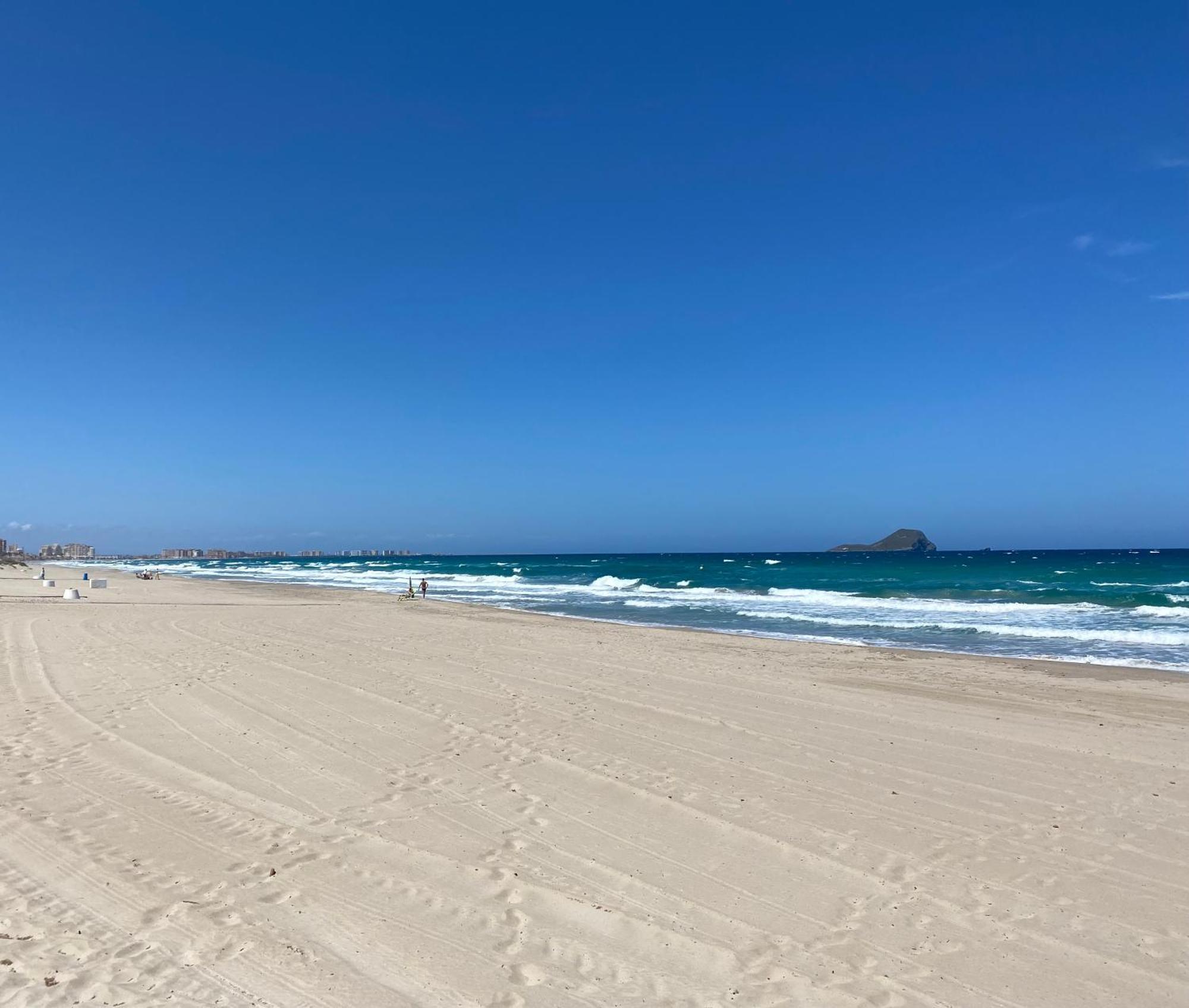 The Manga Beach Sea View Studio Crystal Clear Water & Sandy Beach, Fibre Wifi & Airco La Manga del Mar Menor Exterior photo
