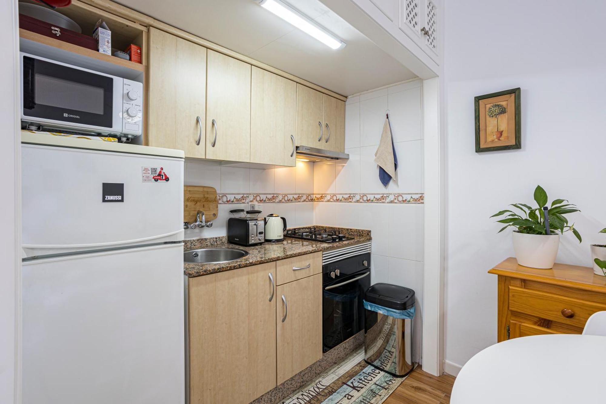 The Manga Beach Sea View Studio Crystal Clear Water & Sandy Beach, Fibre Wifi & Airco La Manga del Mar Menor Exterior photo